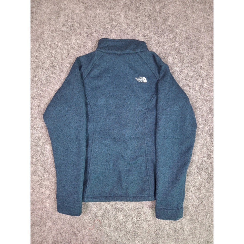 The North Face Full Zip Fleece Jacket Womens XS Blue Crescent Sunset A7M8 - Picture 12 of 12